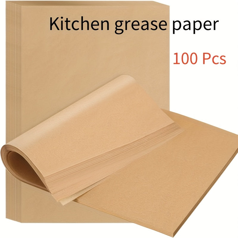 9 x 13-inch parchment paper, non-stick pre-cut unbleached baking liner, suitable for oven, air fryer, grilling, cooking bread cakes cookies, fits quarter sheet pan, perfect Independence Day gift