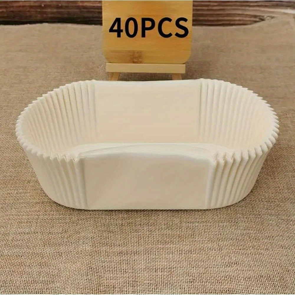40pcs Non-Stick Disposable Loaf Pans - Rectangular Paper Baking Liners with High Walls for Perfect Bread, Cakes & More - Ideal for Parties, Christmas, Halloween, Thanksgiving - Essential Kitchen Tool, Bread Baking Supplies