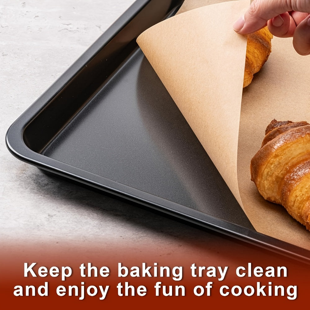 9x13 Inch Unbleached Parchment Paper Sheets - Non-Stick, Pre-Cut for Baking, Cooking, Grilling, Air Fryer & Steaming - Perfect for Half Sheet Pans, Ideal for Holidays like Halloween, Christmas, Easter, Thanksgiving, Baking Essentials|Nonstick