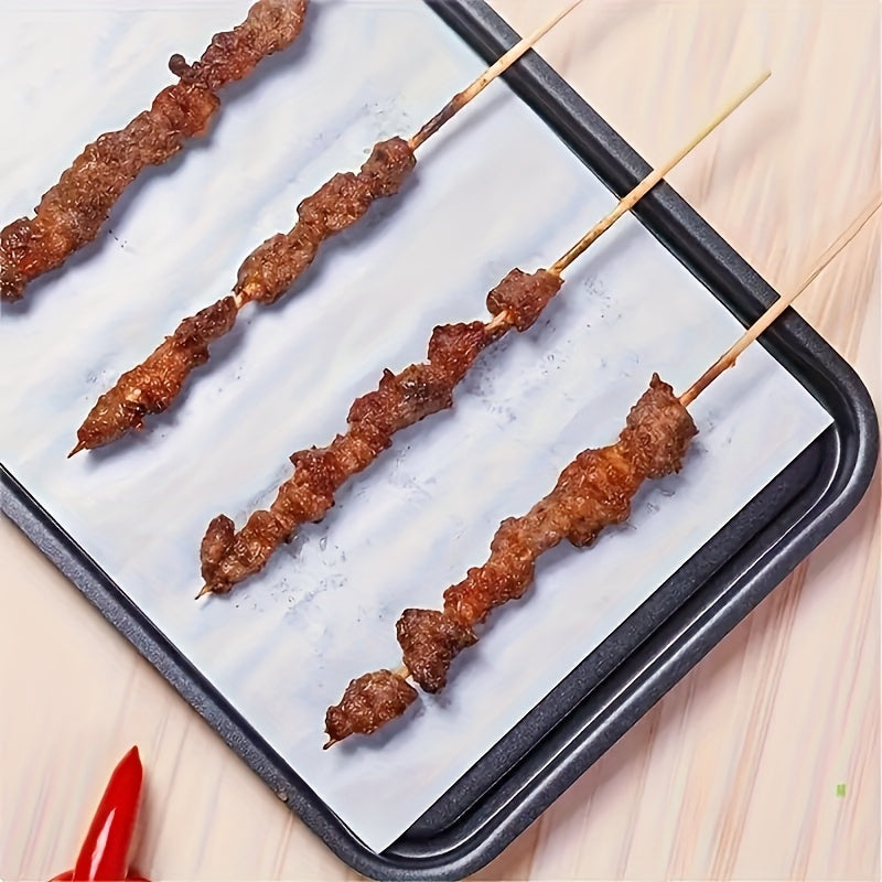 50-Pack Pre-Cut Parchment Paper Baking Sheets - 9x13 Inch Unbleached Non-Stick, Half Sheet Pan Size - For Baking, Cooking, Grilling, Air Fryer, Steaming, Deep Fryer - Perfect For Home Bakers & Kitchen Enthusiasts