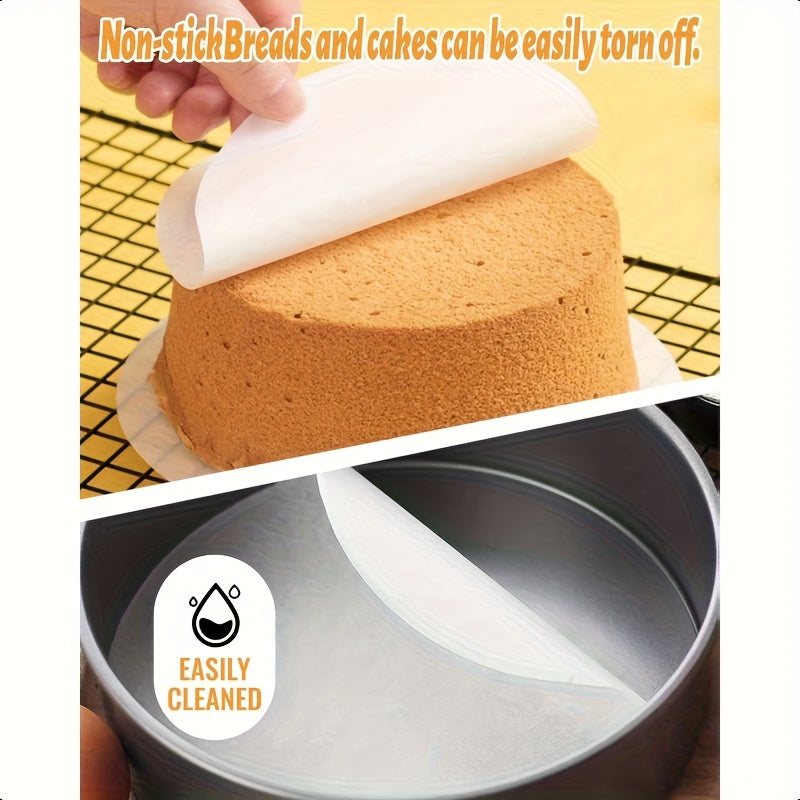 500pcs Of High-quality Non-stick Meat Paper, Food-grade Water, Can Be Used For Burger Cake Separation, Baking, Barbecue, Freezing, Candy Packaging, Multi-functional Use, Without Battery